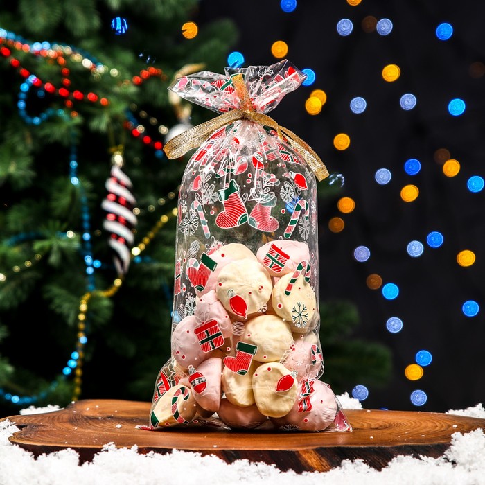 Пакет фасовочный БОПП, "Сладости" 15*30 см. - Фото 1