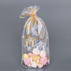 Пакет новогодний фасовочный БОПП, с донной складкой, «Открытка с подарком» 20×35 см - Фото 2