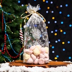 Пакет фасовочный новогодний БОПП, с донной складкой, «Новогодние шары» 20×35 см - Фото 4