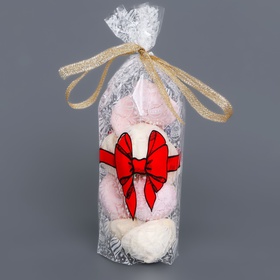 Пакет фасовочный новогодний БОПП, с донной складкой, «Бант» 9?19 см (комплект 50 шт)