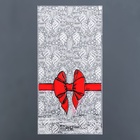 Пакет фасовочный новогодний БОПП, с донной складкой, «Бант» 15×30 см - Фото 3