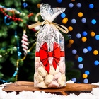 Пакет фасовочный новогодний БОПП, с донной складкой, «Бант» 15×30 см - Фото 4