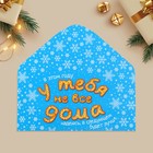 Конверт для денег «У тебя не все дома», 16.5×8 см 9848619 - фото 13581735