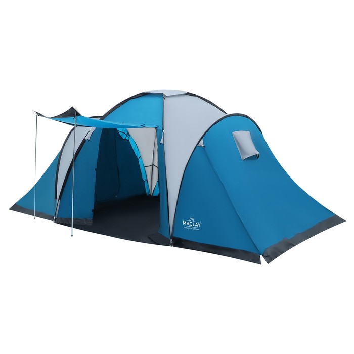 Палатка кемпинговая VOCATION EXTRA 6, размер (125+210+125)х335х185 см, 6 местная
