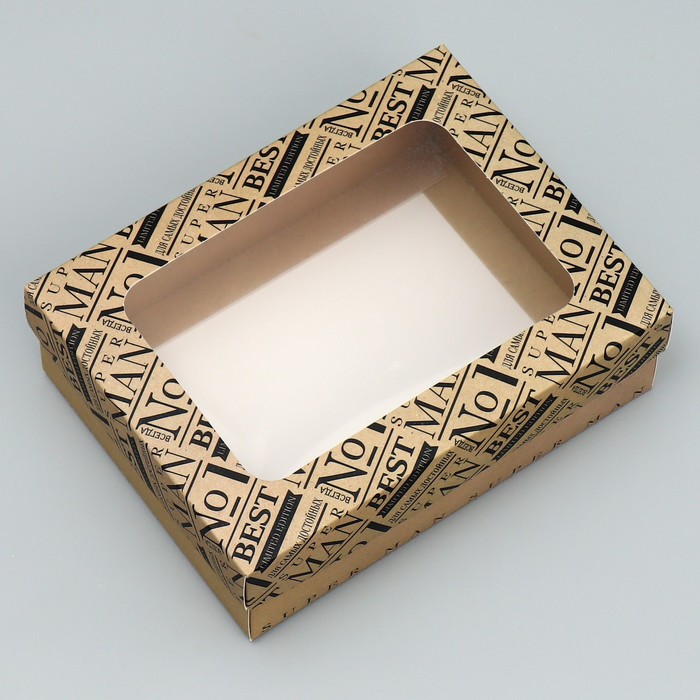 Коробка подарочная, упаковка, «Всегда №1» 16.5 х 12.5 х 5 см