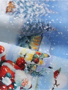 Дорожка на стол Этель «Рождественский вечер» 30×70 см, 100% хлопок, саржа 190 г/м², голубая - Фото 5