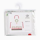 Фартук Этель "Рождественский венок" 60х70 см, 100% хлопок, саржа 190 г/м2 9905070