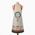 Фартук Этель "Рождественский венок" 60х70 см, 100% хлопок, саржа 190 г/м2 9905070