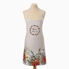 Фартук новогодний «Этель. Пуансетия», 60×70 см, 100% хлопок, саржа 190 г/м² - Фото 9