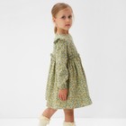 Платье для девочки MINAKU: Cotton collection цвет фисташковый, р-р 92 - Фото 3