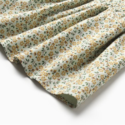 Платье для девочки MINAKU: Cotton collection, цвет фисташковый, рост 86-92 см