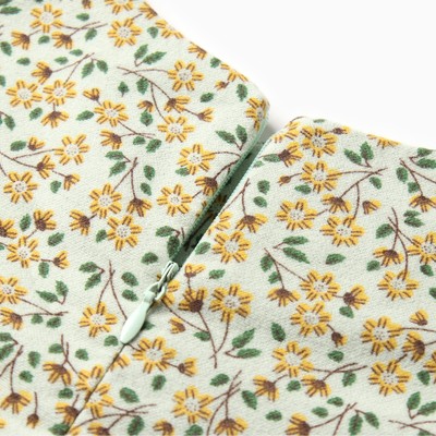 Платье для девочки MINAKU: Cotton collection, цвет фисташковый, рост 86-92 см