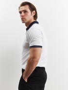 Футболка поло мужская MINAKU REGULAR FIT: белая, р-р 46 - Фото 4