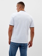 Футболка поло мужская MINAKU REGULAR FIT: белая, р-р 46 - Фото 9