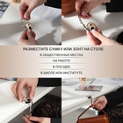 Крючок для сумки и зонта «Блондинка», раскладной, 10 кг, d=4.5 см - Фото 2