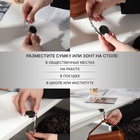 Крючок для сумки и зонта «Силуэт», раскладной, 10 кг, d=4.5 см - Фото 2