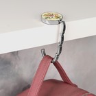 Крючок для сумки и зонта «Цветы», раскладной, 10 кг, d - 4,5 см - Фото 4