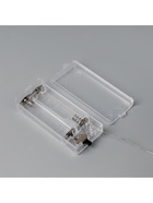 Светодиодная фигура «Подарки с еловой веткой» 15, 20, 25 см, текстиль, металл, батарейки ААх2 (не в комплекте), свечение тёплое белое - фото 61038433