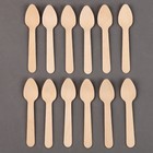 Ложки деревянные, в наборе 12 шт. - Фото 2