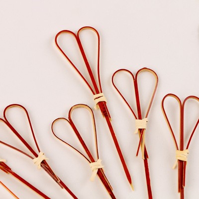 Шпажки «Сердце», в наборе 12 шт.