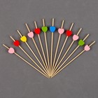 Шпажки «Сердца», в наборе 12 шт. - Фото 2