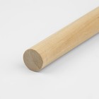 Палка-основа для макраме деревянная, без покрытия, d=2.2×40 см - Фото 3