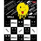 Тетрадь А5, 48 листов клетка "Happy smile", обложка мелованный картон, матовая ламинация, блок 65г/м2, 5В МИКС - фото 320452857