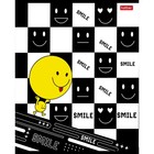 Тетрадь А5, 48 листов клетка "Happy smile", обложка мелованный картон, матовая ламинация, блок 65г/м2, 5В МИКС - Фото 3
