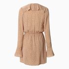 Платье женское MIST с воланами, р. 42, бежевый 9898443