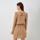 Платье женское MIST с воланами, р. 46, бежевый 9898445