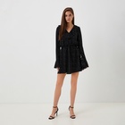 Платье женское MIST с воланами, р. 42, черный 9898448