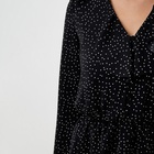 Платье женское MIST с воланами, р. 42, черный 9898448