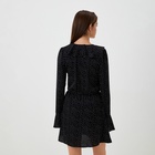 Платье женское MIST с воланами, р. 42, черный 9898448