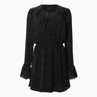 Платье женское MIST с воланами, р. 42, черный 9898448