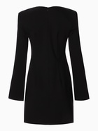 Платье мини женское MIST с акцентной линией плеч, размер 48, чёрное  (артикул 9898457)  большой выбор товаров оптом и в розницу по низким ценам с доставкой
