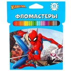 Фломастеры "Человек паук", 12 цветов, вентилируемый колпачок - Фото 4