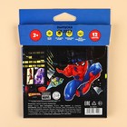 Фломастеры с кистью, 12 цветов, Человек-паук - фото 7604894