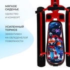 Снегокат «Ника-джамп» с галактическим роботом, красный, СНД1/ГР Nika Kids - Фото 5