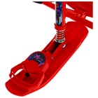 Снегокат «Ника-джамп» с галактическим роботом, красный, СНД1/ГР Nika Kids - Фото 8