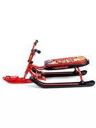Снегокат «Ника-джамп» с граффити, красный, СНД1/GR Nika Kids - Фото 14