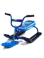 Снегокат «Ника-джамп» космический, синий, СНД1-М/К Nika Kids - Фото 6