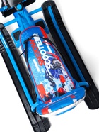 Снегокат Snowpatrol с гонщиком, со спинкой, синий, СНД2/Г Nika Kids - Фото 14