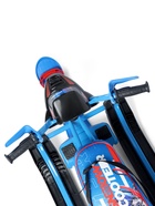 Снегокат Snowpatrol с гонщиком, со спинкой, синий, СНД2/Г Nika Kids - Фото 10