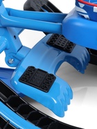 Снегокат Snowpatrol с гонщиком, со спинкой, синий, СНД2/Г Nika Kids - Фото 12