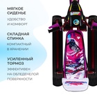 Снегокат Snowpatrol Slalom, со спинкой, фиолетовый, бордовый, СНД2/SL Nika Kids - Фото 5