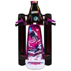 Снегокат Snowpatrol Slalom, со спинкой, фиолетовый, бордовый, СНД2/SL Nika Kids - Фото 7
