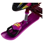 Снегокат Snowpatrol Slalom, со спинкой, фиолетовый, бордовый, СНД2/SL Nika Kids - Фото 8
