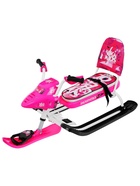 Снегокат Snowpatrol, со спинкой, розовый, СНД2/SP2 Nika Kids - Фото 6