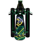 Снегокат Snowpatrol, со спинкой, зелёный, СНД2/SP3 Nika Kids - Фото 7