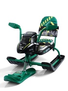 Снегокат Snowpatrol, со спинкой, зелёный, СНД2/SP3 Nika Kids - Фото 7